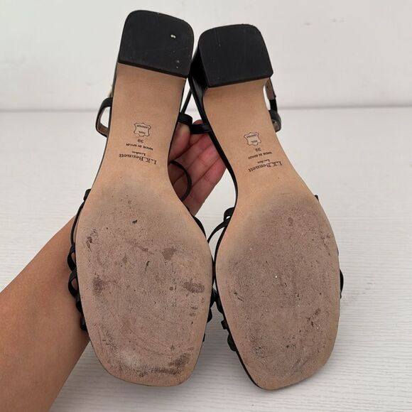 LK Bennett Newport Leather Low Heel Strappy Sandal EU 39 US 9 - Picture 8 of 8